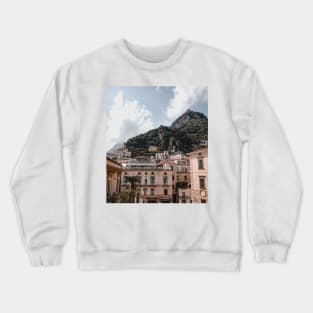 Amalfi, Amalfi Coast, Italy - Travel Photography Crewneck Sweatshirt